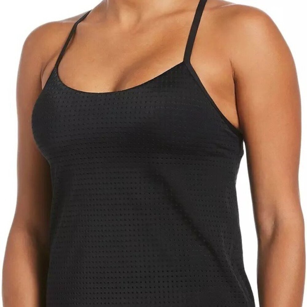Nike Essential Layered 2-in-1 Tankini Top Size L - Picture 3 of 15